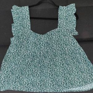 Cute Green Top from Shein